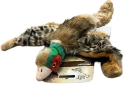 Hot AFP Fasan Large 32x32 cm - plys hundebamse med squeaker Hundelegetøj Til Alle Hunde Leg Og Aktivering Året Rundt|Legetøj Til Hvalpe - Sjov Leg, Aktivering Og Tryghed Fra Første Dag