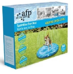 Best Afp Sprinklermåtte Vandlegetøj til hunde M - flydende vandlegetøj til hunde Hundelegetøj Til Alle Hunde Leg Og Aktivering Året Rundt|Legetøj Til Hvalpe - Sjov Leg, Aktivering Og Tryghed Fra Første Dag