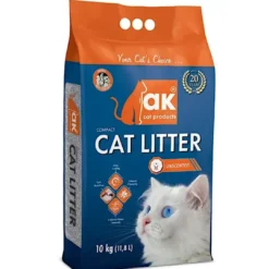 Discount AK Kattegrus 10 kg Super Klumpende Kattetoiletter Og Kattegrus|Killingetoilet Og Grus Til Killinger - Nem Renlighed Fra Start