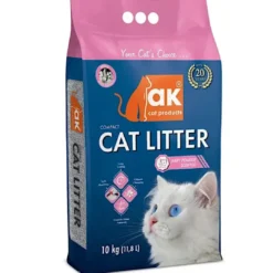 Hot AK Kattegrus med duft 10 kg Super Klumpende Kattetoiletter Og Kattegrus|Killingetoilet Og Grus Til Killinger - Nem Renlighed Fra Start