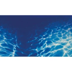 New Akvariebaggrund Marin blue / Plant 8 (50 cm høj) 120 cm Akvariebaggrunde