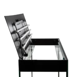 Best Akvarium Glossy 150 Sort 472 Liter Akvarieborde Og Akvariereoler|Akvarier