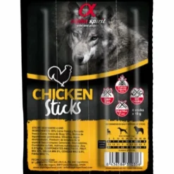 Discount Chicken Ristra Sticks 4 stk - kornfri hundesnacks med kylling Snacks Til Hvalpe - Lækre Godbidder Til Træning Og Forkælelse|Hundeguf Og Tyggeben Til Hunde