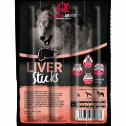 Best Liver Ristra Sticks 4 stk - kornfri hundesnacks med lever Snacks Til Hvalpe - Lækre Godbidder Til Træning Og Forkælelse|Hundeguf Og Tyggeben Til Hunde