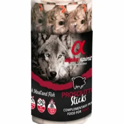 Hot Prosciutto Stick 16 stk - kornfri hundesnacks med skinke Hundeguf Og Tyggeben Til Hunde