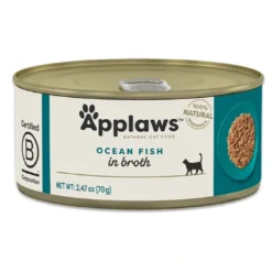 Clearance Applaws Kattevådmad Havfisk 70 g Kattefoder & Snacks