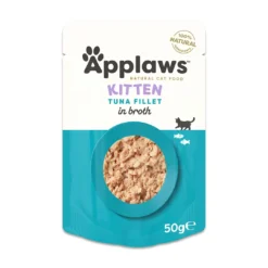 Sale Applaws Kattevådmad killing Tun 50g sovs (pose) Killingefoder - Sundt Kattefoder Til Killinger I Alle Racer|Kattefoder & Snacks