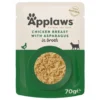 Online Applaws kattevådmad Kylling og Asparges 70 g (pouch) Kattefoder & Snacks