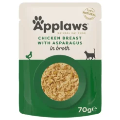 Online Applaws kattevådmad Kylling og Asparges 70 g (pouch) Kattefoder & Snacks