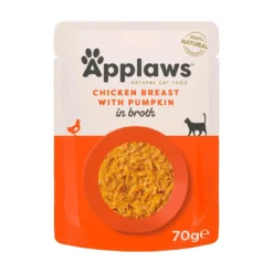 Sale Applaws Kattevådmad Kylling og Græskar 70 g (pouch) Kattefoder & Snacks