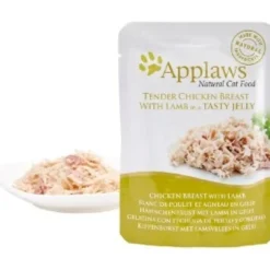 Hot Applaws Kattevådmad kylling og lam 70 g (pouch) Kattefoder & Snacks