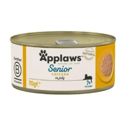 Clearance Applaws Kattevådmad Senior Kylling i Gele 70 g Kattefoder & Snacks