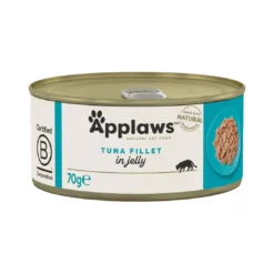 Discount Applaws kattevådmad Tunfilet i gele 70 g Kattefoder & Snacks