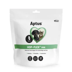 Hot Hop-Flex Mini - Ledtilskud til små hunde og katte Plejemidler Til Hund Med Fokus På Sundhed Og Velvære|Fodertilskud Til Hvalpe - Støtte Til Sund Vækst Og Trivsel
