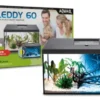 Sale Leddy Startersæt Day & Night Plus 54 Liter Sort Lampe Akvarier