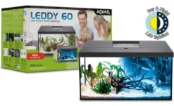 Sale Leddy Startersæt Day & Night Plus 54 Liter Sort Lampe Akvarier
