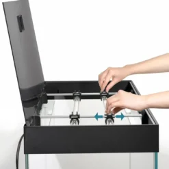 Best Optiset 125 Sort Akvarier