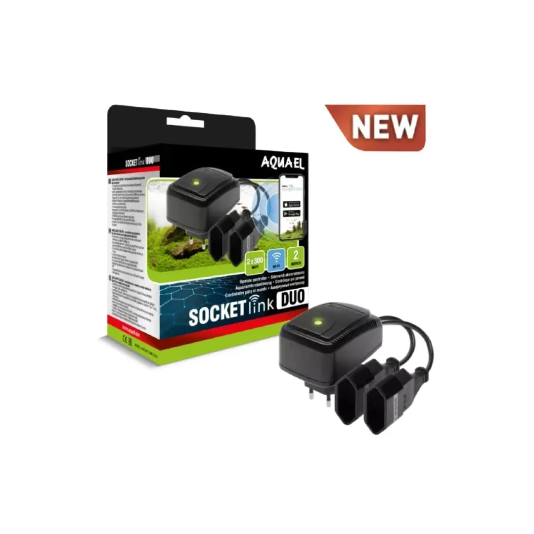 New Socket Link Duo til Wifi styring Akvarier