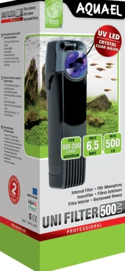 Clearance Unifilter 500 UV Akvariefilter Og Pumpe