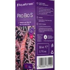 Clearance Pro Bio S 50 ml (Bionedbrydning) Vandbehandlingsprodukter Til Saltvandsakvarier