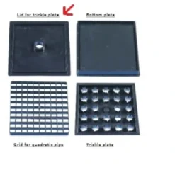 Outlet AquaMedic låg til risle plade 15 x 15 cm. Filtersystemer Til Saltvandsakvarier