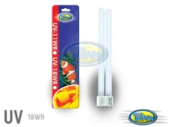 Aqua Nova UVC rør 18 Watt Uvc-Lys Og Ozon Til Havedam|Uv-Lys Og Ozon Til Akvarier