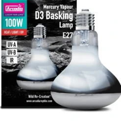 Discount D3 Basking Reptile Lamp UVB Kompakt pære 100 w Terrarielysstofrør, Pærer Og Varme