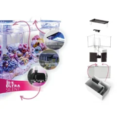 Online Armatus XS Saltvandsakvarium med sump 4 Liter Akvarier Til Saltvandsfisk|Akvarier