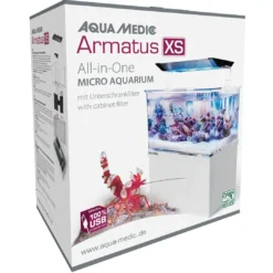 Online Armatus XS Saltvandsakvarium med sump 4 Liter Akvarier Til Saltvandsfisk|Akvarier