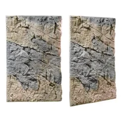 Online Slim-Line 80 A Basalt Granit (50x80 cm) Akvariebaggrunde|Dekoration Til Terrarier