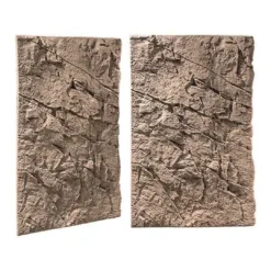 Discount Slim-Line 80 A Rød Granit (50 x 80 cm) Akvariebaggrunde