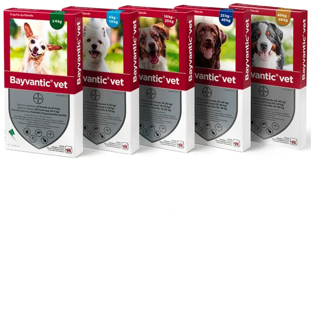 New hund 10-25 kg 4 x 2,5 ml Plejemidler Til Hund Med Fokus På Sundhed Og Velvære