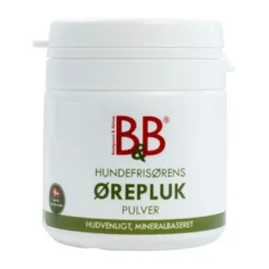 Discount B&B mineralbaseret ørepluk pulver til hund - naturlig og nænsom pleje Plejemidler Til Hund Med Fokus På Sundhed Og Velvære|Pleje Af Hvalpe - Alt I Plejemidler Til Pels, Poter Og Hud