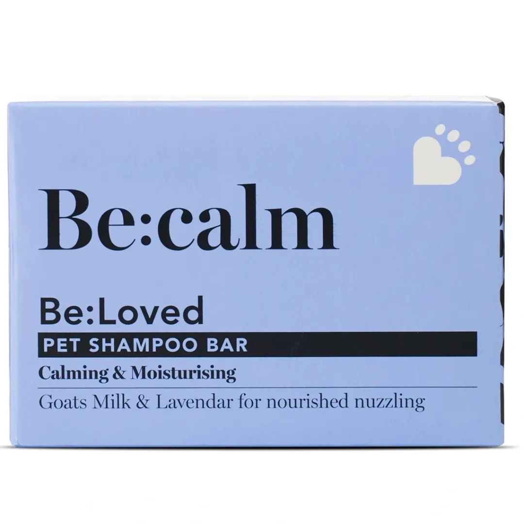 Clearance Be Calm Be Loved Shampoo bar 110 g Plejemidler Til Hund Med Fokus På Sundhed Og Velvære