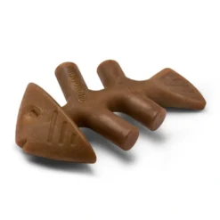 Clearance Fishbone M - tyggeben med laksesmag Hundelegetøj Til Alle Hunde Leg Og Aktivering Året Rundt