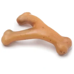 Outlet Wishbone Kylling S - tyggeben med kylling Hundelegetøj Til Alle Hunde Leg Og Aktivering Året Rundt