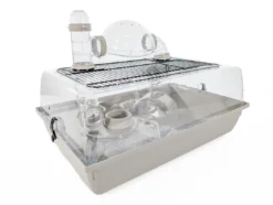 Best Big Alex Terrace Hamsterbur Hvid 78x48x44 cm Bure & Tilbehør Til Gnavere & Kaniner