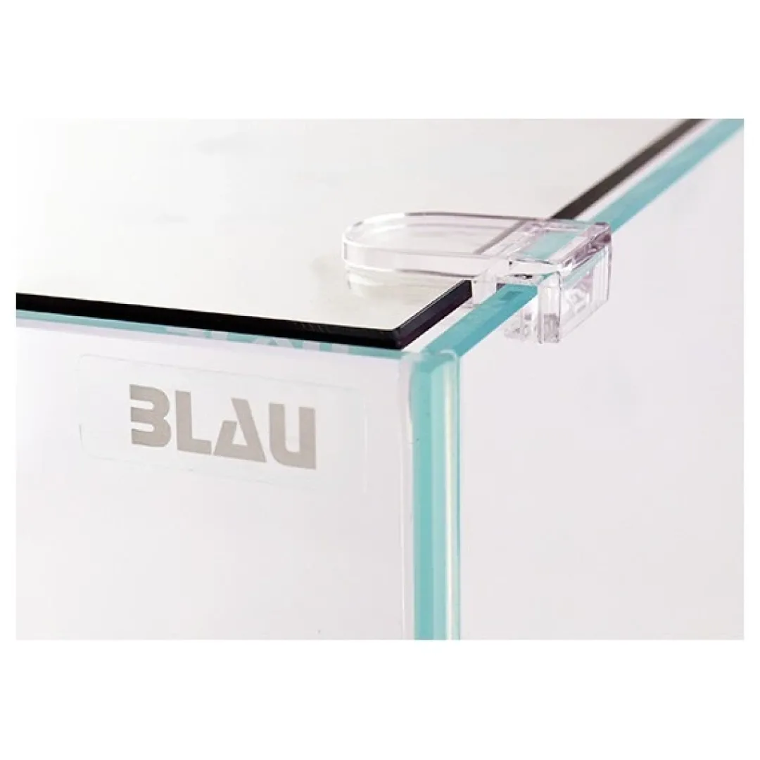 Outlet Blau Cubic Akvarium Aquascaping 42 L Optiwhite glas (35X35X35) Akvarier