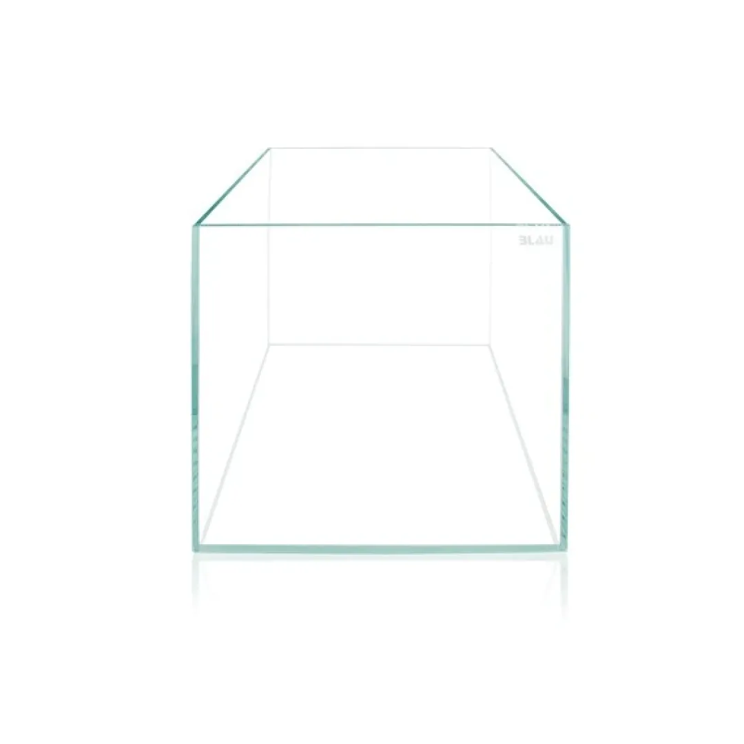Outlet Blau Cubic Akvarium Aquascaping 42 L Optiwhite glas (35X35X35) Akvarier
