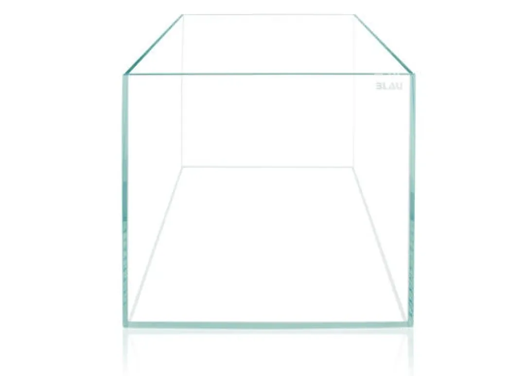 Best Blau Glasakvarium CUBIC Aquascaping Shallow 17 45x24x16 cm Akvarier