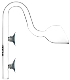 New Blau Glas Trumpet Outflow udstrømmer 13 mm (til spandpumper) C02-Udstyr Til Akvarier