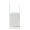 Outlet Blau Optical White Glas Akvarium 238 Liter 62x62x62 cm Akvarier Til Saltvandsfisk|Akvarier