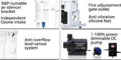 Best Blau Skummer MKB 250DC Skummer Til Saltvandsakvarier