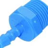 Sale Blå nylon slangestuds 1/2 tomme (6 mm slange) Pvc-Rør Og Fittings