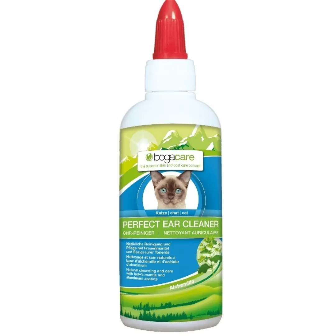 Discount Bogacare Perfect Ear Cleaner til katte 125 ml Plejemidler Til Katte|Pleje Af Hvalpe - Alt I Plejemidler Til Pels, Poter Og Hud