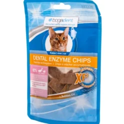 Best Cat Dental Enzyme Chips fisk 50 g Kattefoder & Snacks|Killingesnacks - Sunde Godbidder Til Killinger