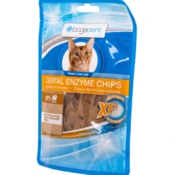 Hot Cat Dental Enzyme Chips Kylling Kattefoder & Snacks|Killingesnacks - Sunde Godbidder Til Killinger