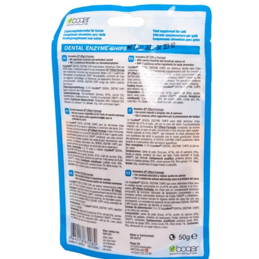 Hot Cat Dental Enzyme Chips Kylling Kattefoder & Snacks|Killingesnacks - Sunde Godbidder Til Killinger