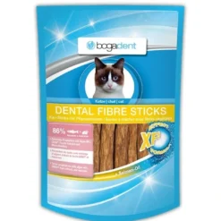 Online Cat Dental Fibre Sticks Laks 50 g Kattefoder & Snacks|Killingesnacks - Sunde Godbidder Til Killinger