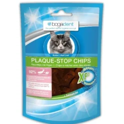 Cat Dental Plaque-Stop Chips fisk 50 g Kattefoder & Snacks|Killingesnacks - Sunde Godbidder Til Killinger